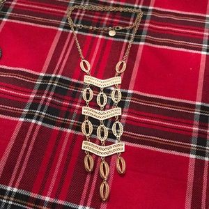 Stella & Dot long detailed necklace